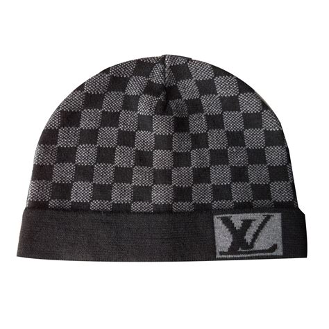 louis vuitton wool hat|Louis Vuitton grey beanie.